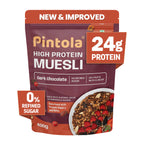 High Protein Dark Chocolate & Cranberry Muesli 24gram