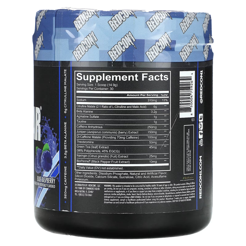 Redcon1 Total War | Pre-Workout 447 gm 24gram