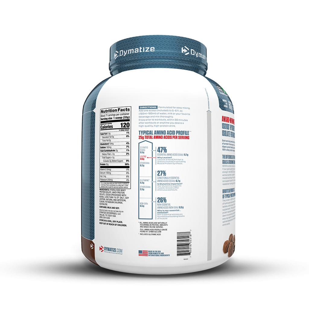 Dymatize ISO 100 5lbs 24gram