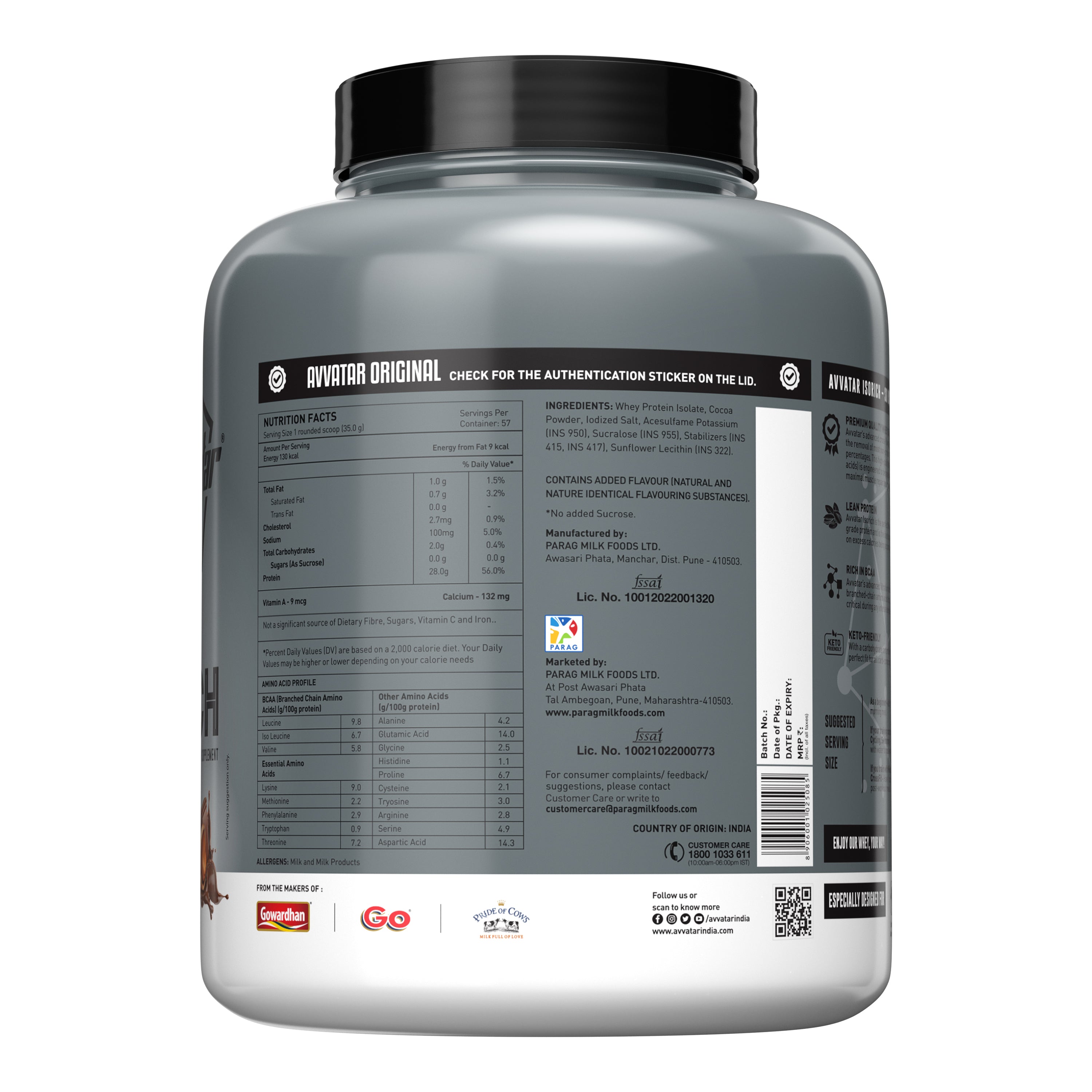 Avvatar Isorich Protein 24gram
