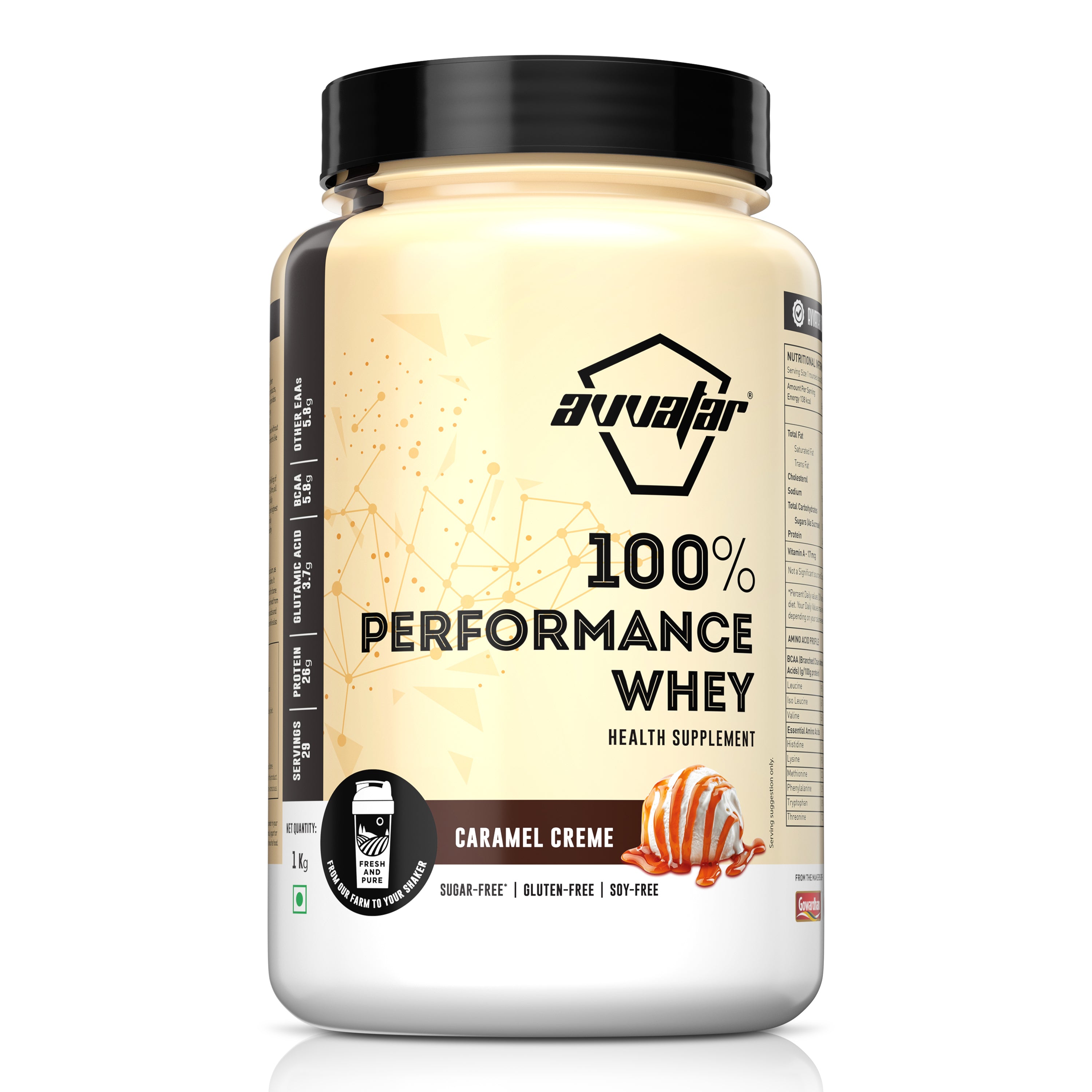 Avvatar 100% Performance Whey 24gram