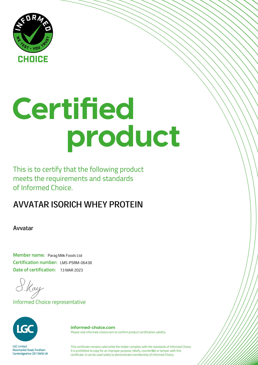Avvatar Isorich Protein 24gram