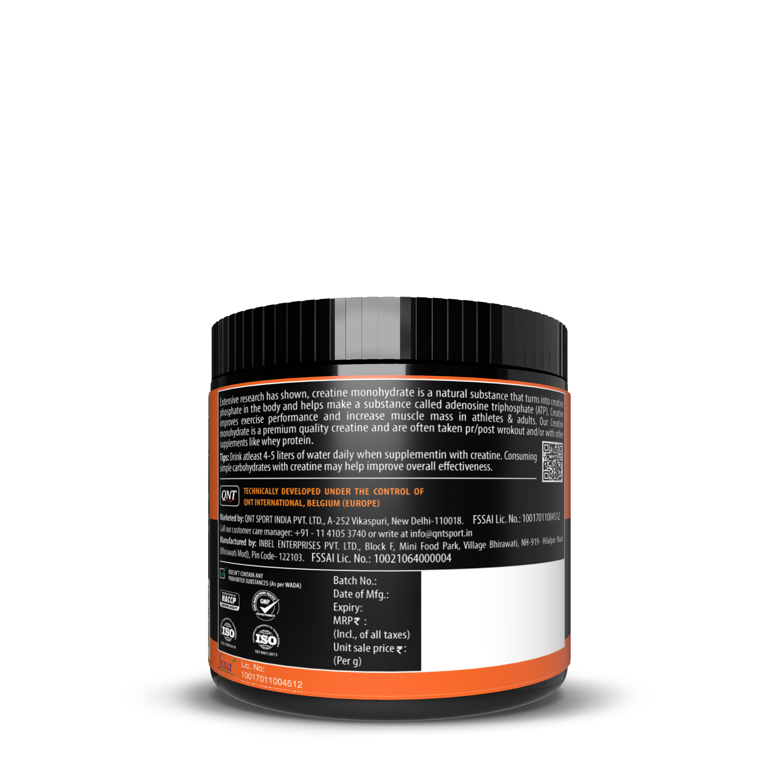 CREATINE MONOHYDRATE POWDER 24gram