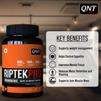 RIPTEK PRO: THERMOGENIC FAT BURNER WITH GARCINIA, L-CARNITINE, AND CLA | 60 TABS 24gram