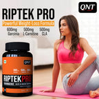 RIPTEK PRO: THERMOGENIC FAT BURNER WITH GARCINIA, L-CARNITINE, AND CLA | 60 TABS 24gram