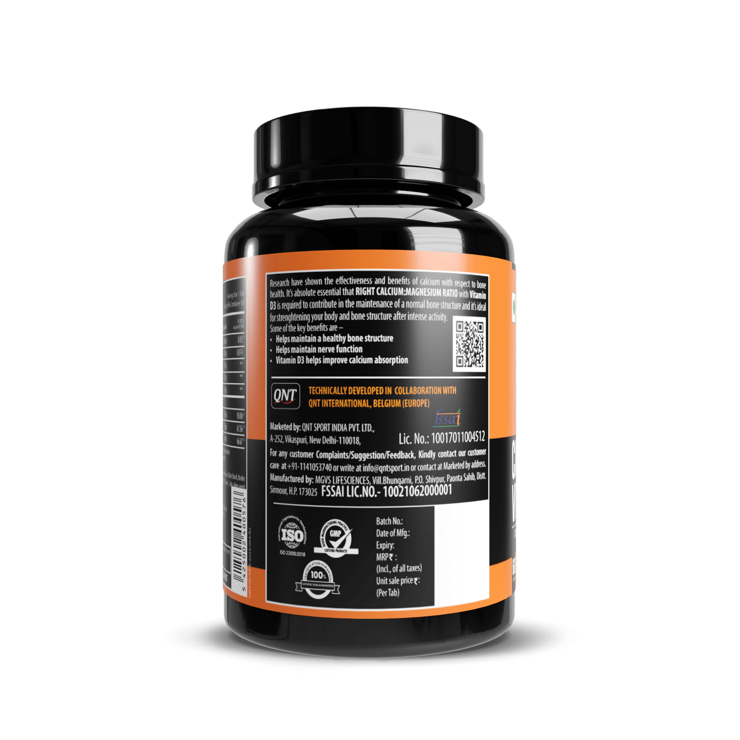 CALCIUM MAGNESIUM D3 | 60 TABS 24gram