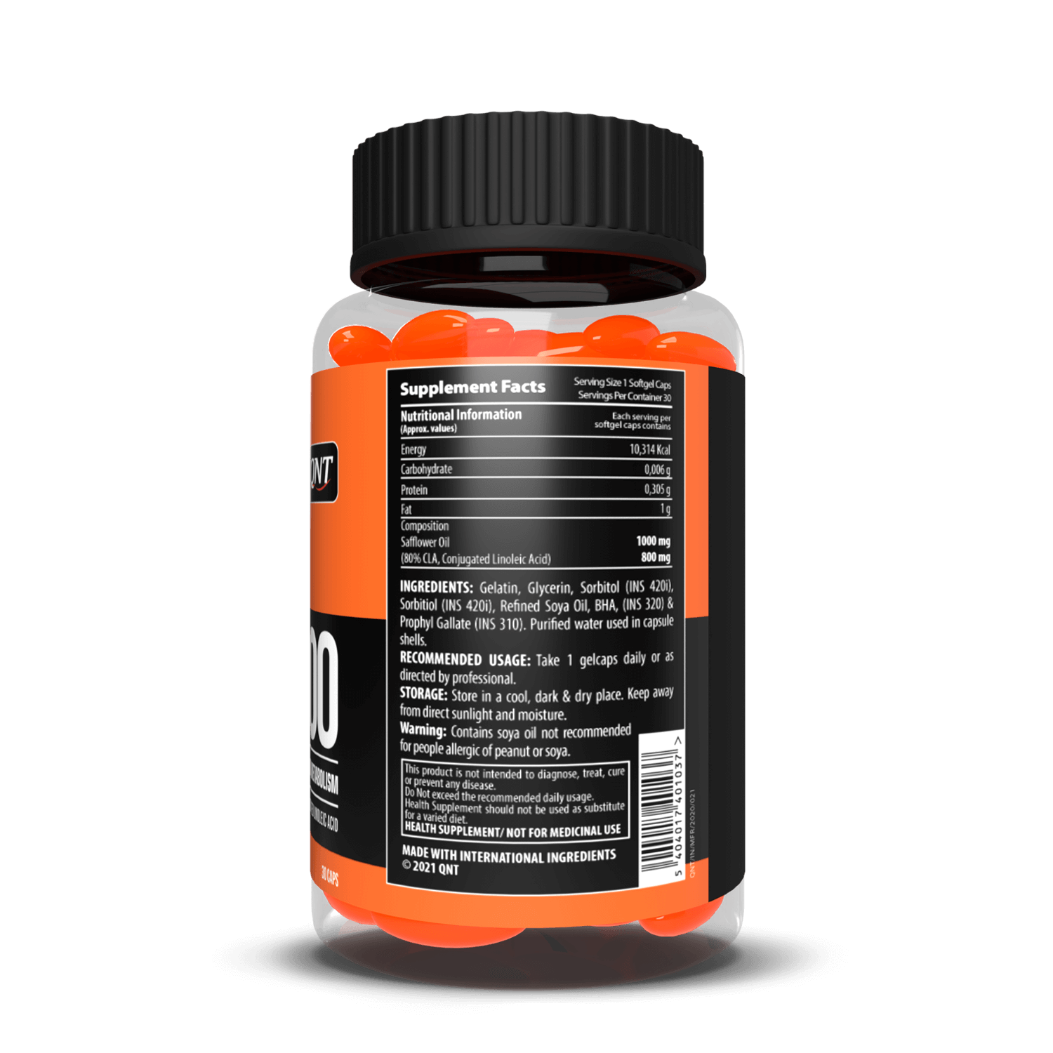 QNT CLA 60 SOFTGELS 24gram