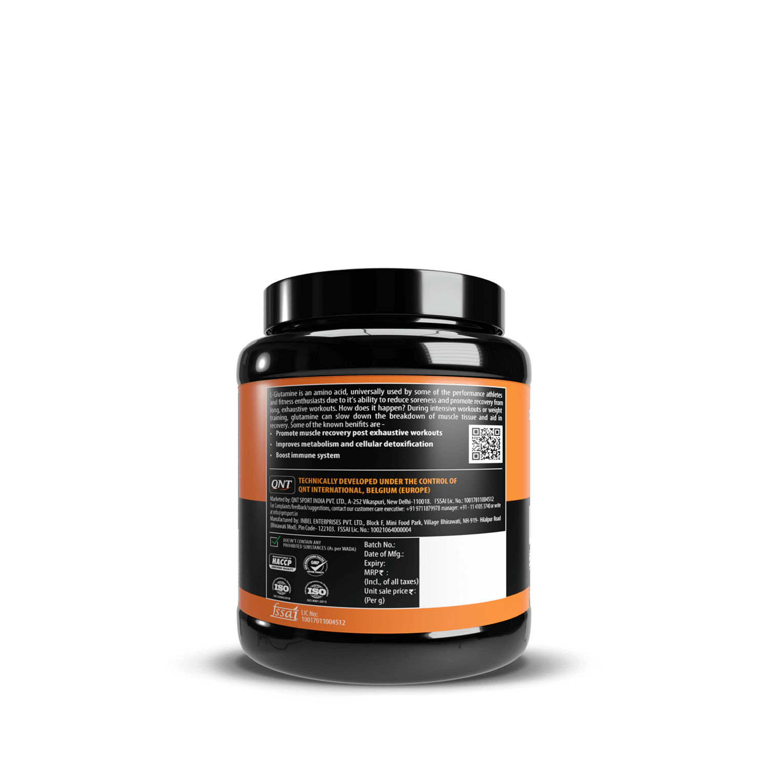 L-GLUTAMINE 250 G 24gram
