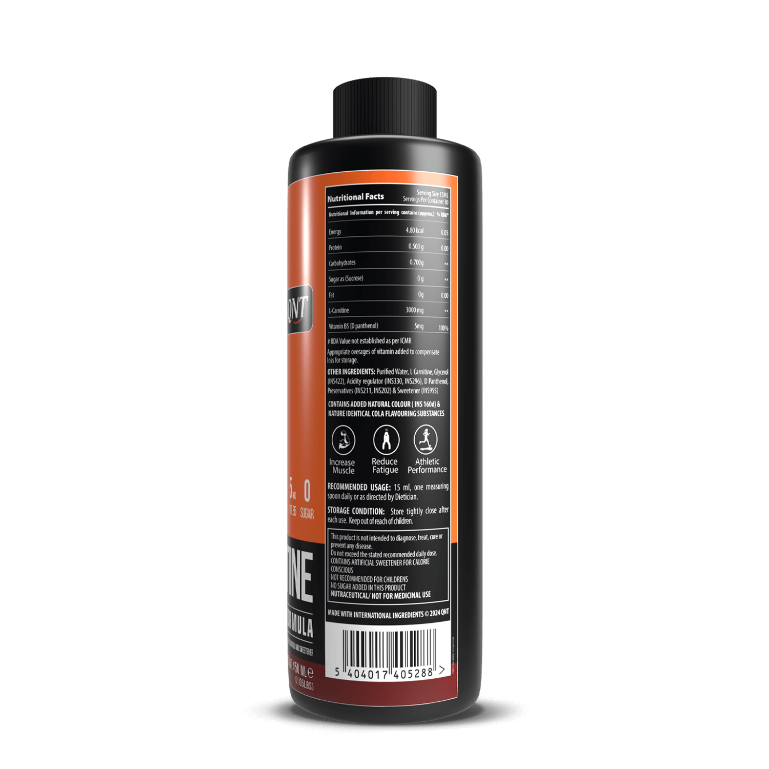 L-CARNITINE SYRUP 450ML 24gram