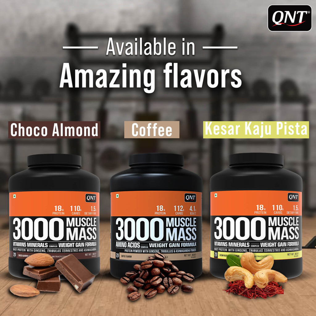 MUSCLE MASS 3000 WEIGHT GAINER 24gram