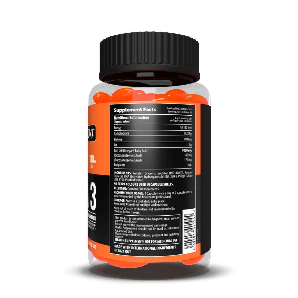 OMEGA 3 FISH OIL | 60 SOFTGELS 24gram