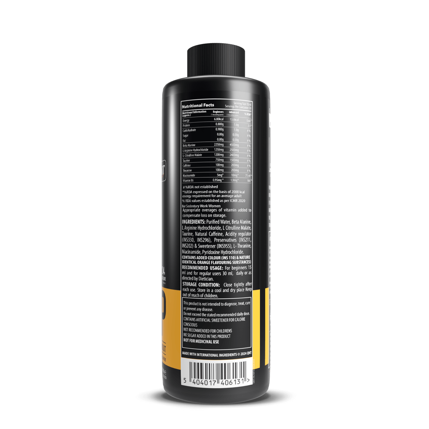PUMP LIQUID PRE WORKOUT 24gram
