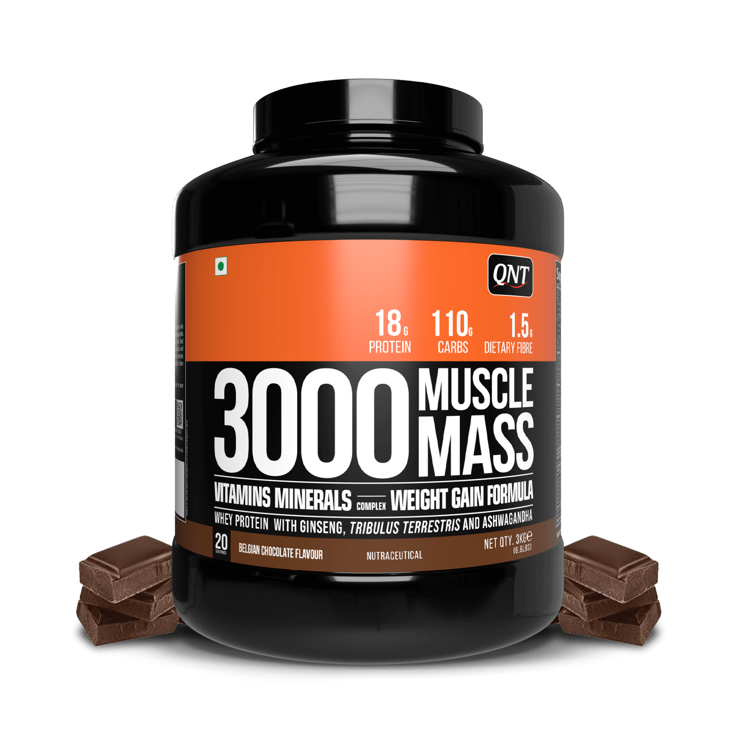 MUSCLE MASS 3000 WEIGHT GAINER 24gram