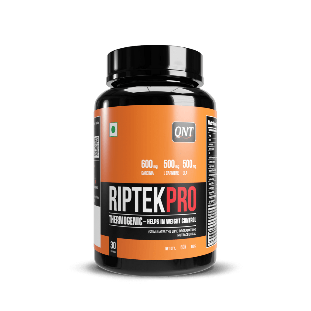 RIPTEK PRO: THERMOGENIC FAT BURNER WITH GARCINIA, L-CARNITINE, AND CLA | 60 TABS 24gram