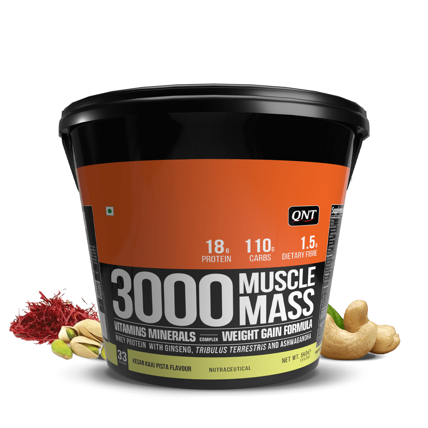 MUSCLE MASS 3000 WEIGHT GAINER 24gram