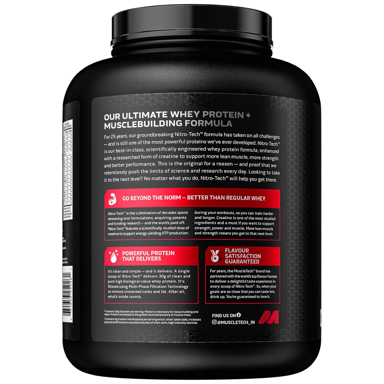Muscletech™ Nitro-Tech™ Whey Protein 24gram