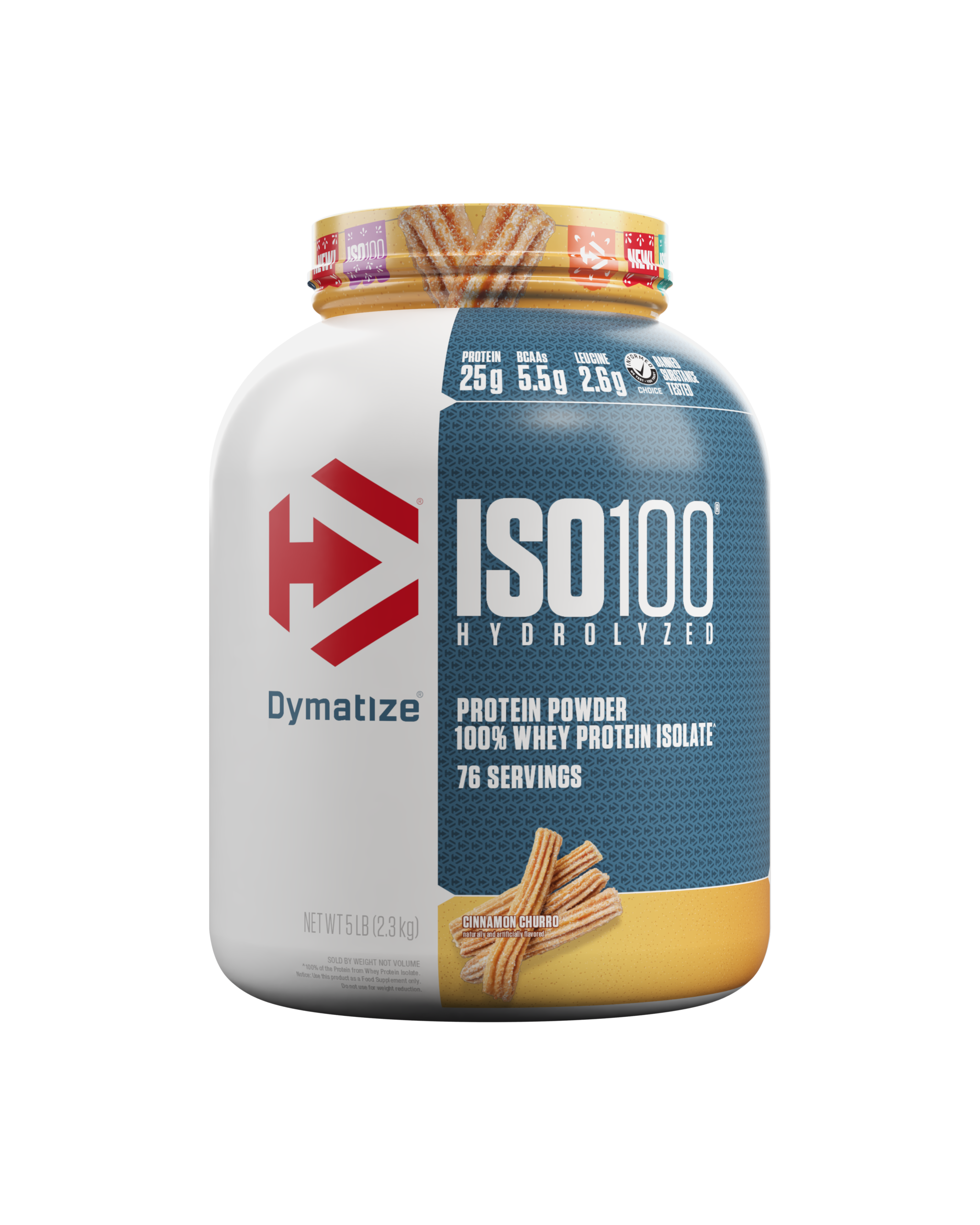 Dymatize ISO 100 5lbs 24gram