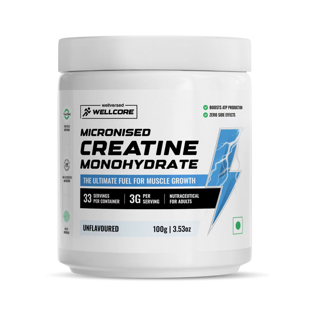 Wellcore - Pure Micronised Creatine Monohydrate 24gram