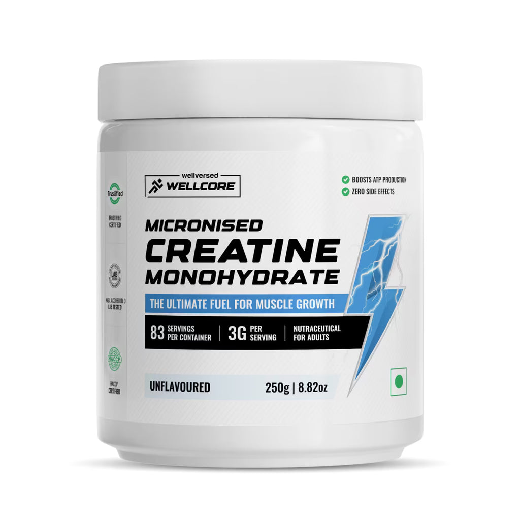 Wellcore - Pure Micronised Creatine Monohydrate 24gram