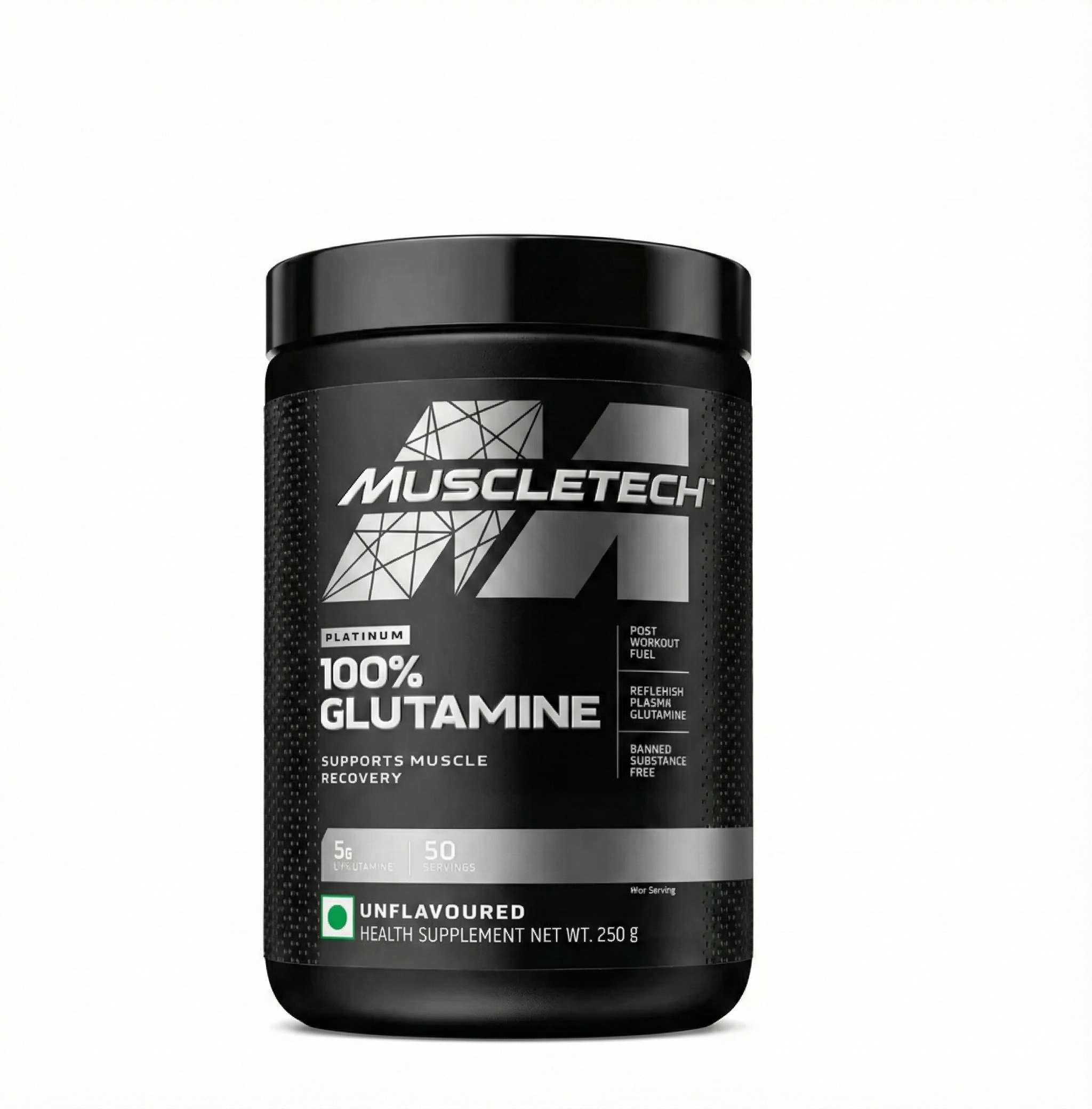 Muscletech™ Platinum 100% Glutamine 250gm 24gram