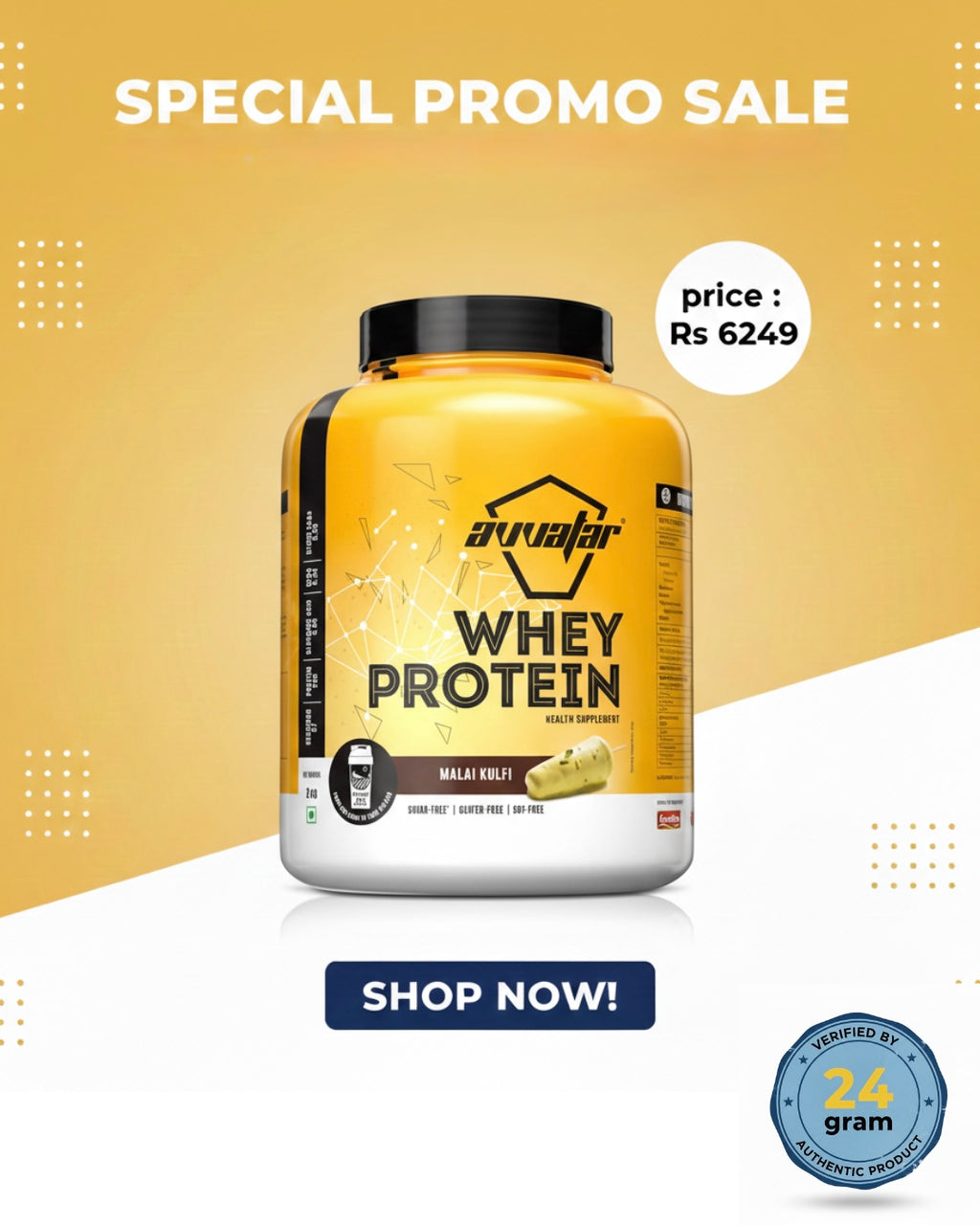 Avvatar Whey Protein 24gram