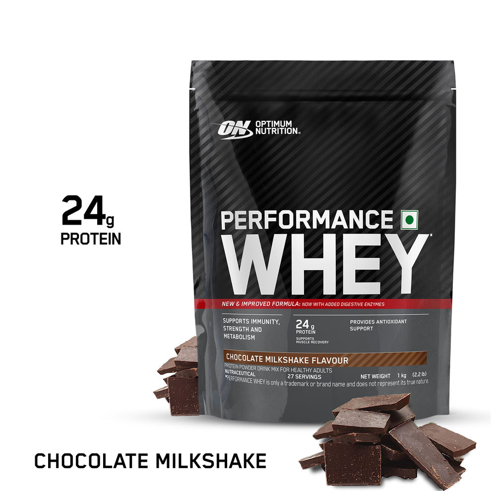 ON Performance Whey Protein Powder Chocolate Milkshake 24gram