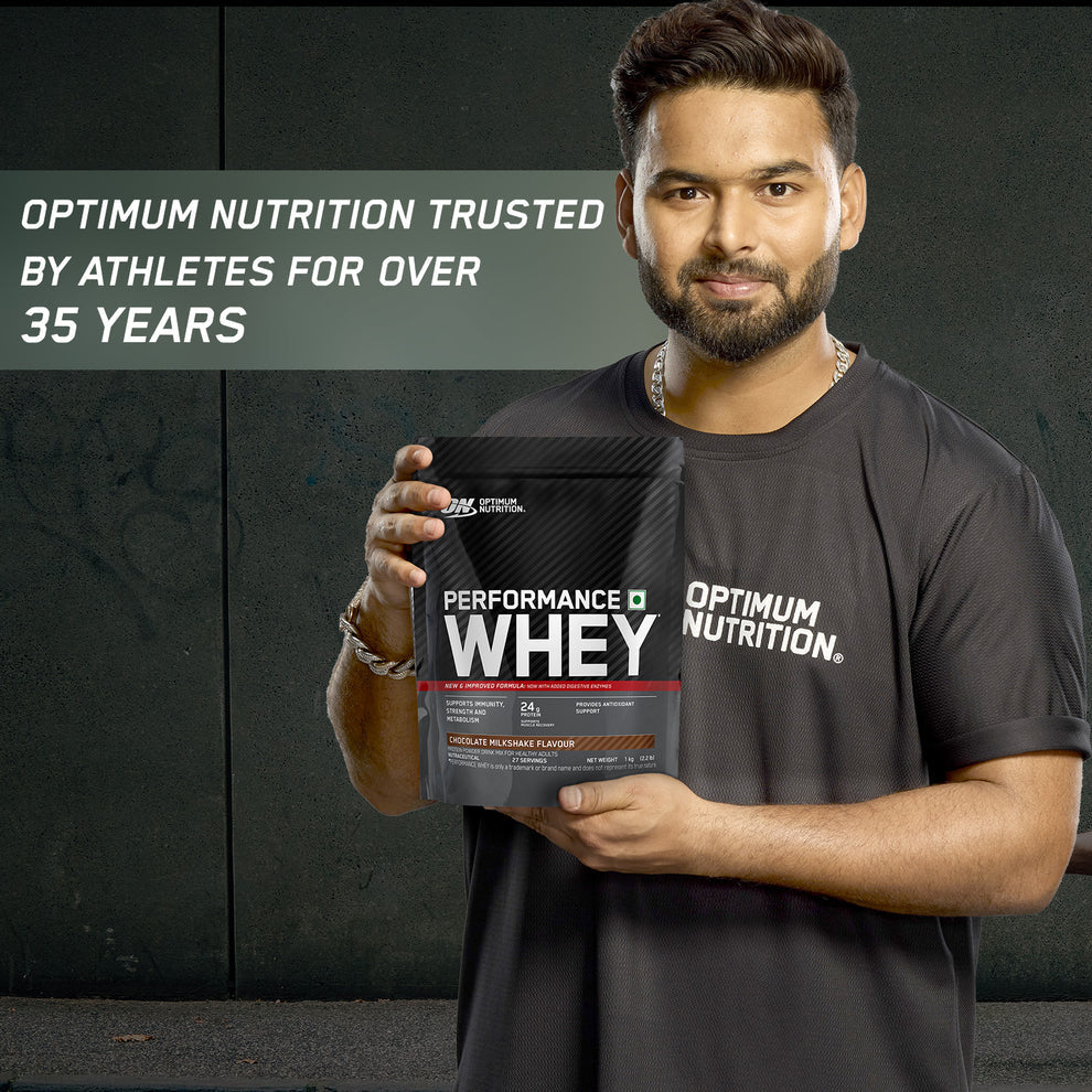 ON Performance Whey Protein Powder Chocolate Milkshake 24gram