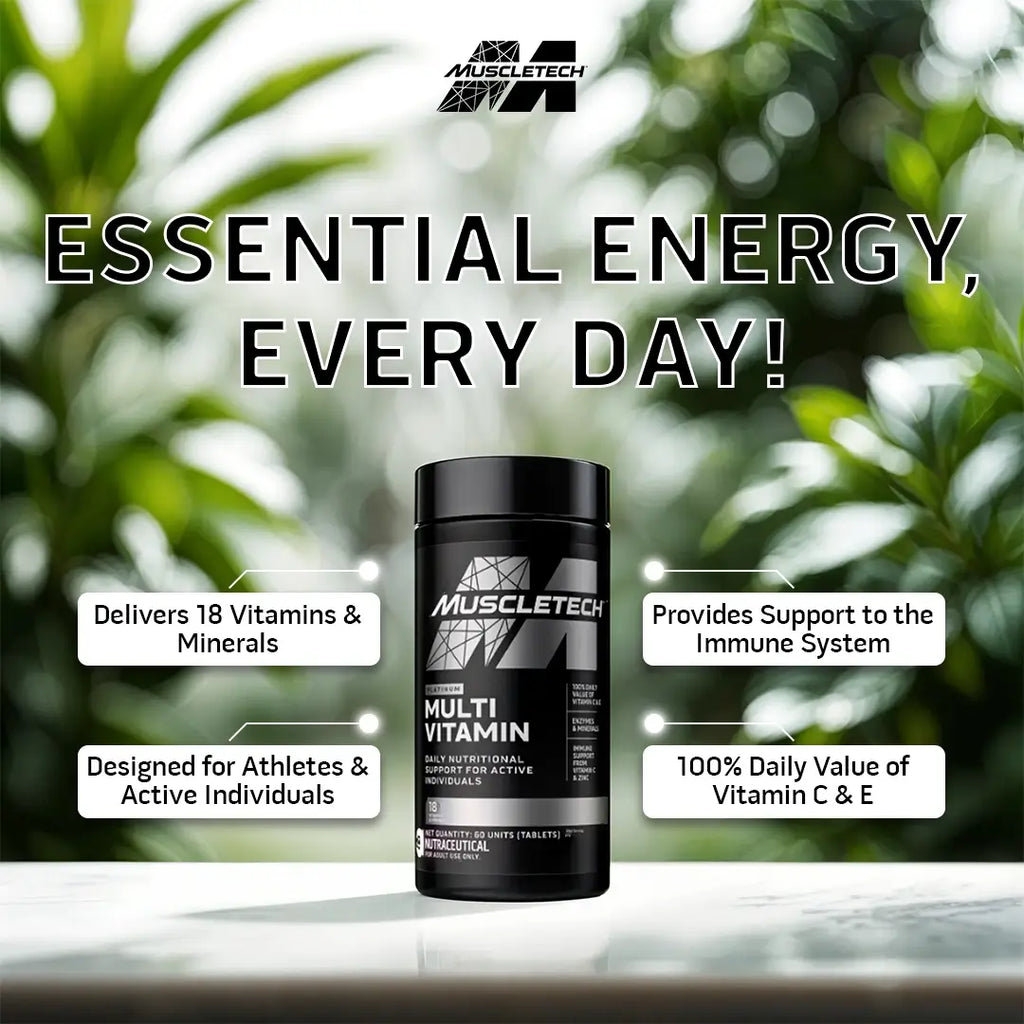 Muscletech™ Platinum Multivitamin 60 Units 24gram