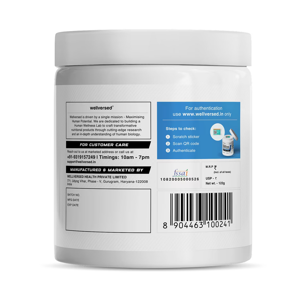 Wellcore - Pure Micronised Creatine Monohydrate 24gram