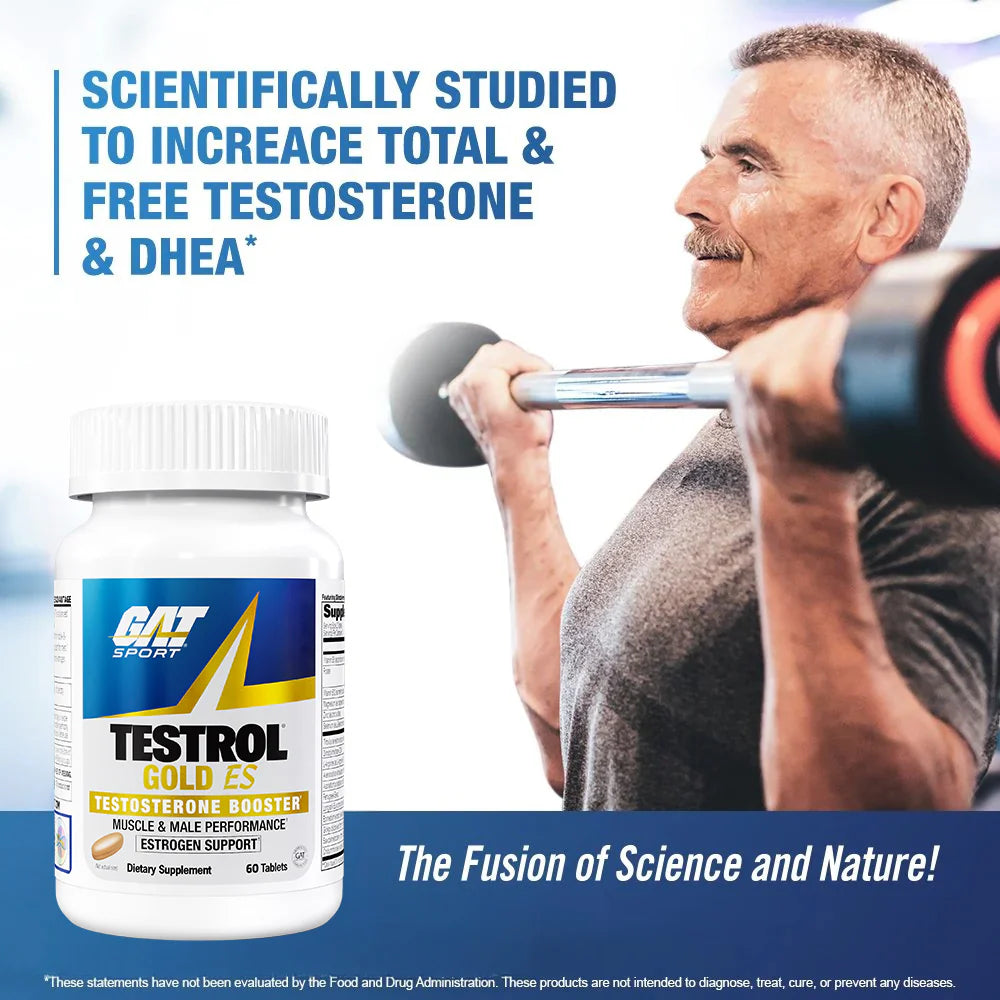 GAT Testrol Gold ES 60 Tablets 24gram