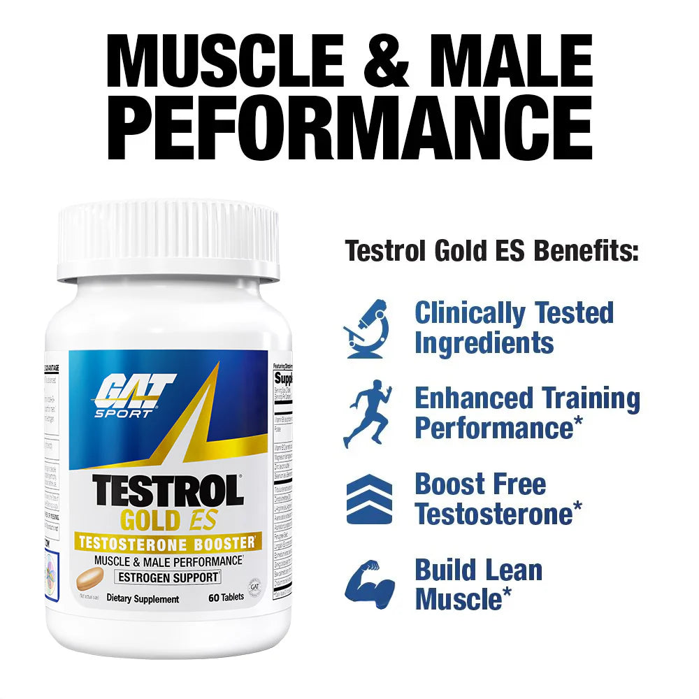 GAT Testrol Gold ES 60 Tablets 24gram