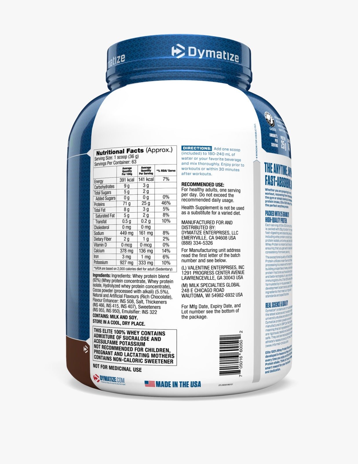 Dymatize Elite 5lbs 24gram