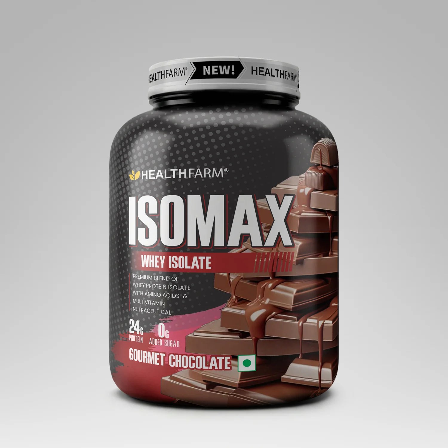 Healthfarm ISOMAX Whey Isolate 2 KG 24gram