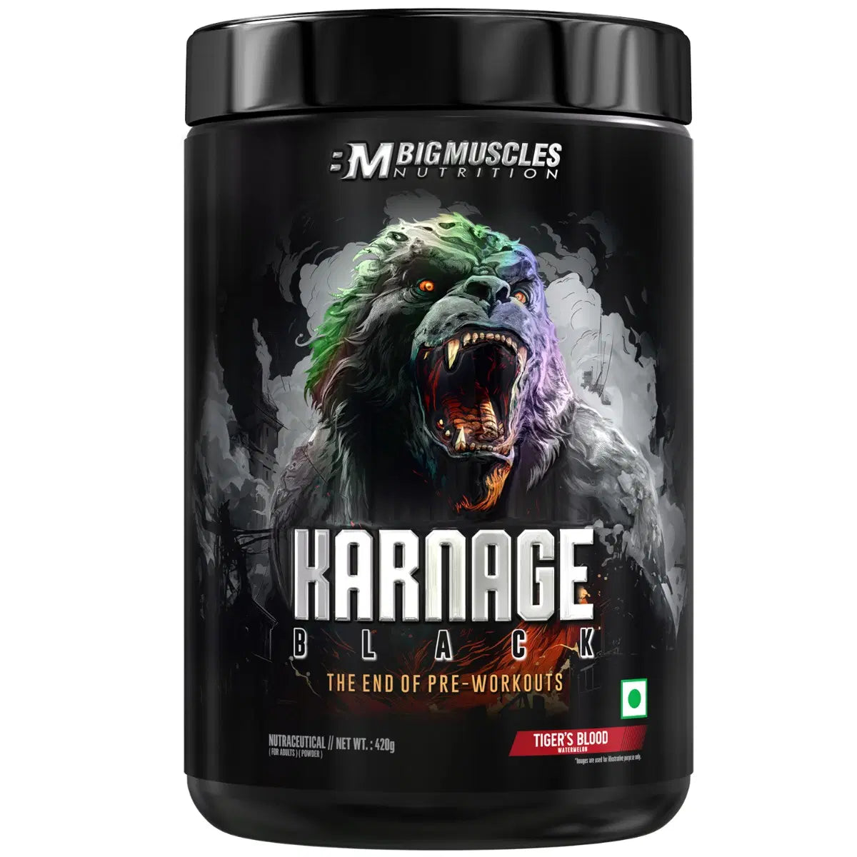 Karnage Pre workout Black 24 GRAM