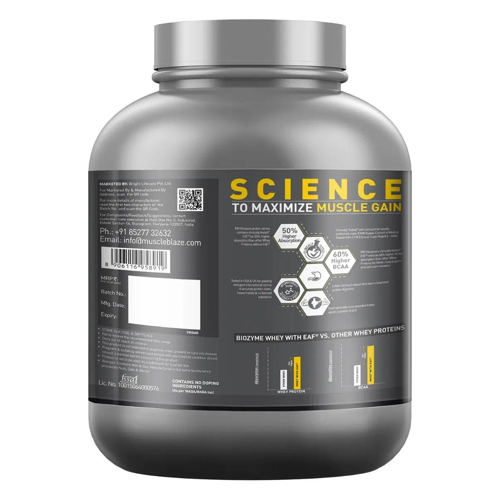 MuscleBlaze Biozyme Iso-Zero 24gram