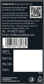 MuscleBlaze Creatine Monohydrate CreAMP 24gram