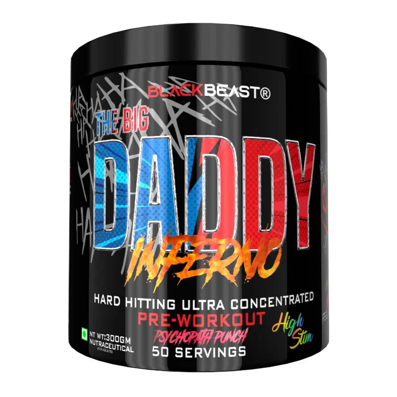Black Beast The Big Daddy Inferno Pre Workout 24gram