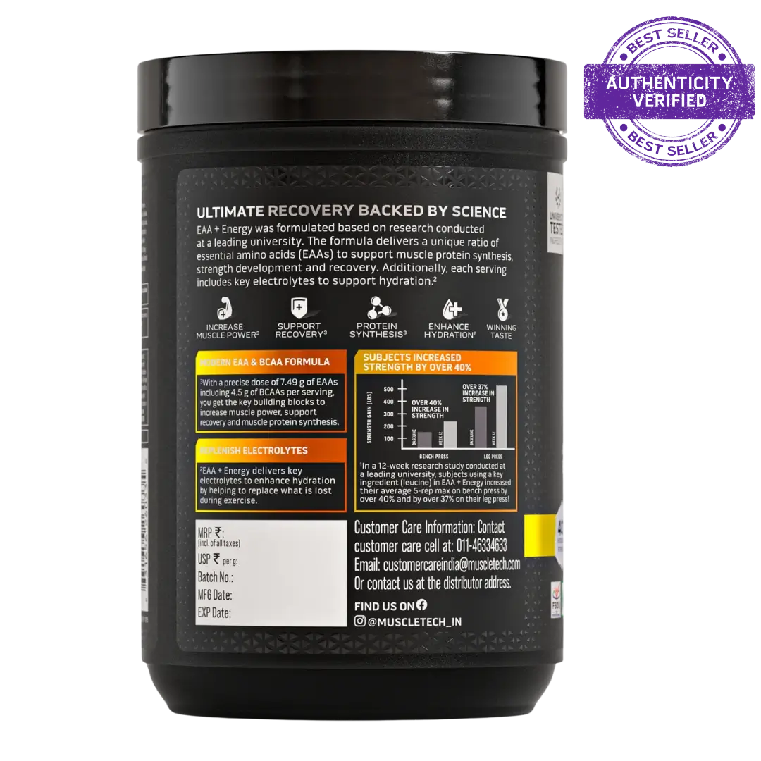 Muscletech™ EAA+ Energy 30 servings 24gram