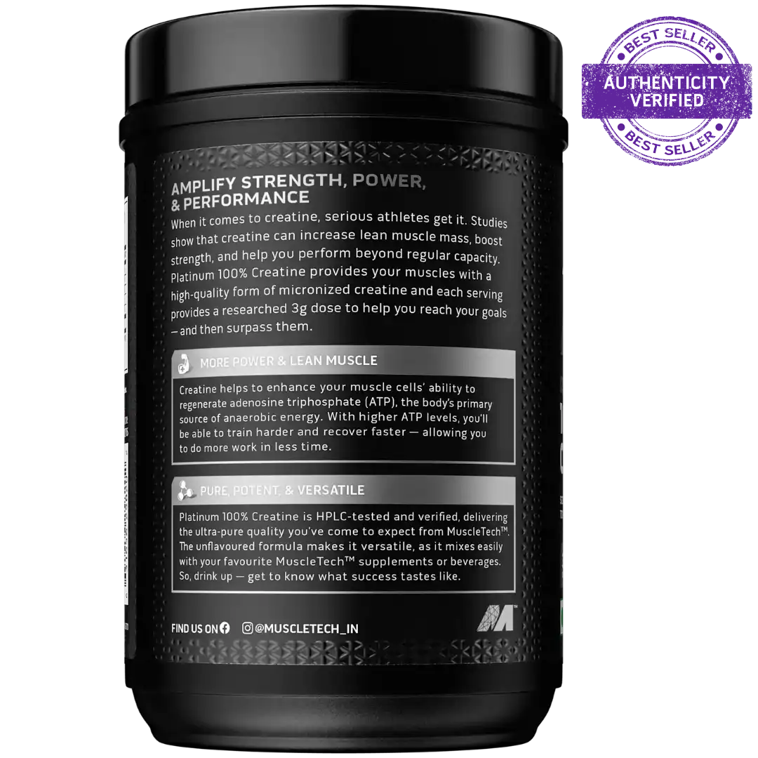 Muscletech™ Platinum 100% Creatine 250gm 24gram
