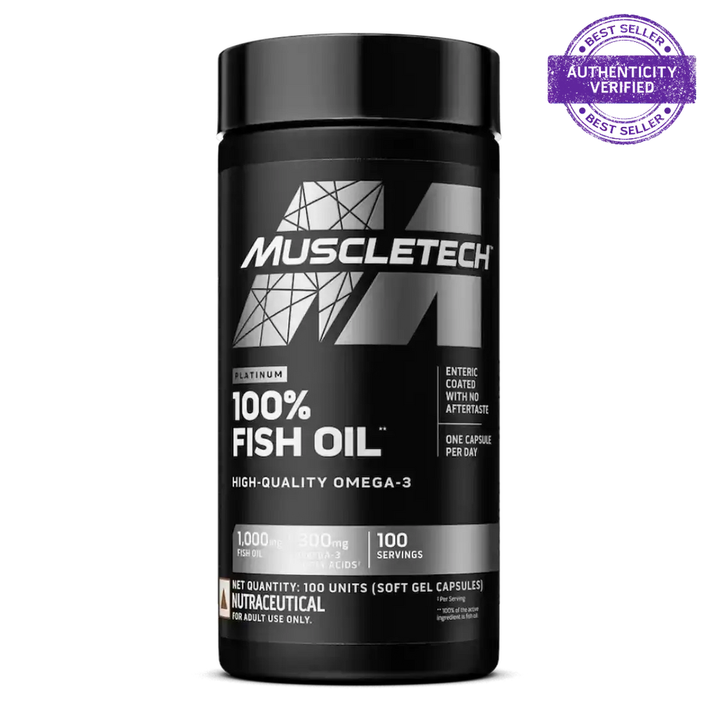 Muscletech Nitro Tech Ripped [1.8 KG] + Omega [100 Tablets] + Multivitamins [60 Tablets] 24gram