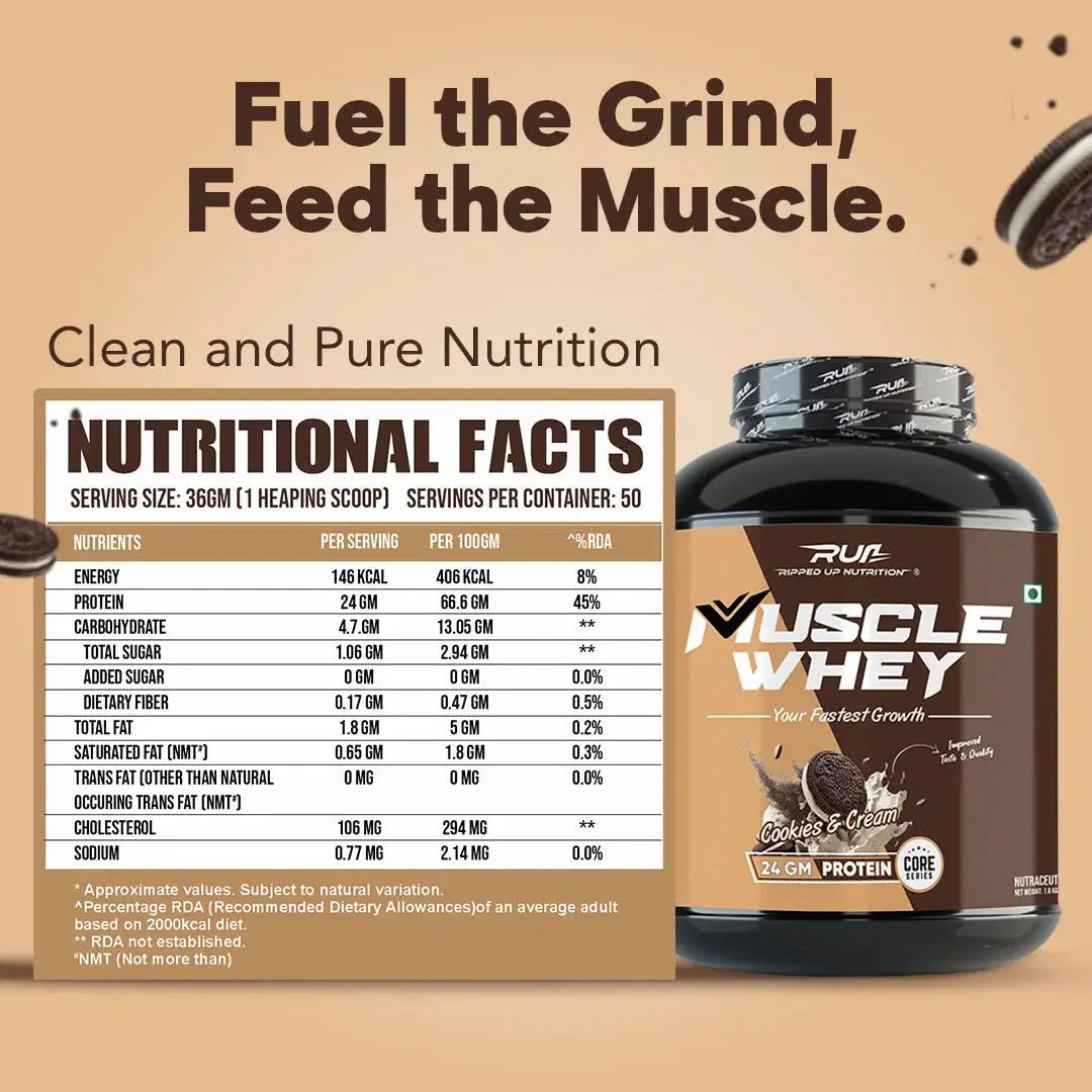 Muscle Whey- Trustified™ 24gram