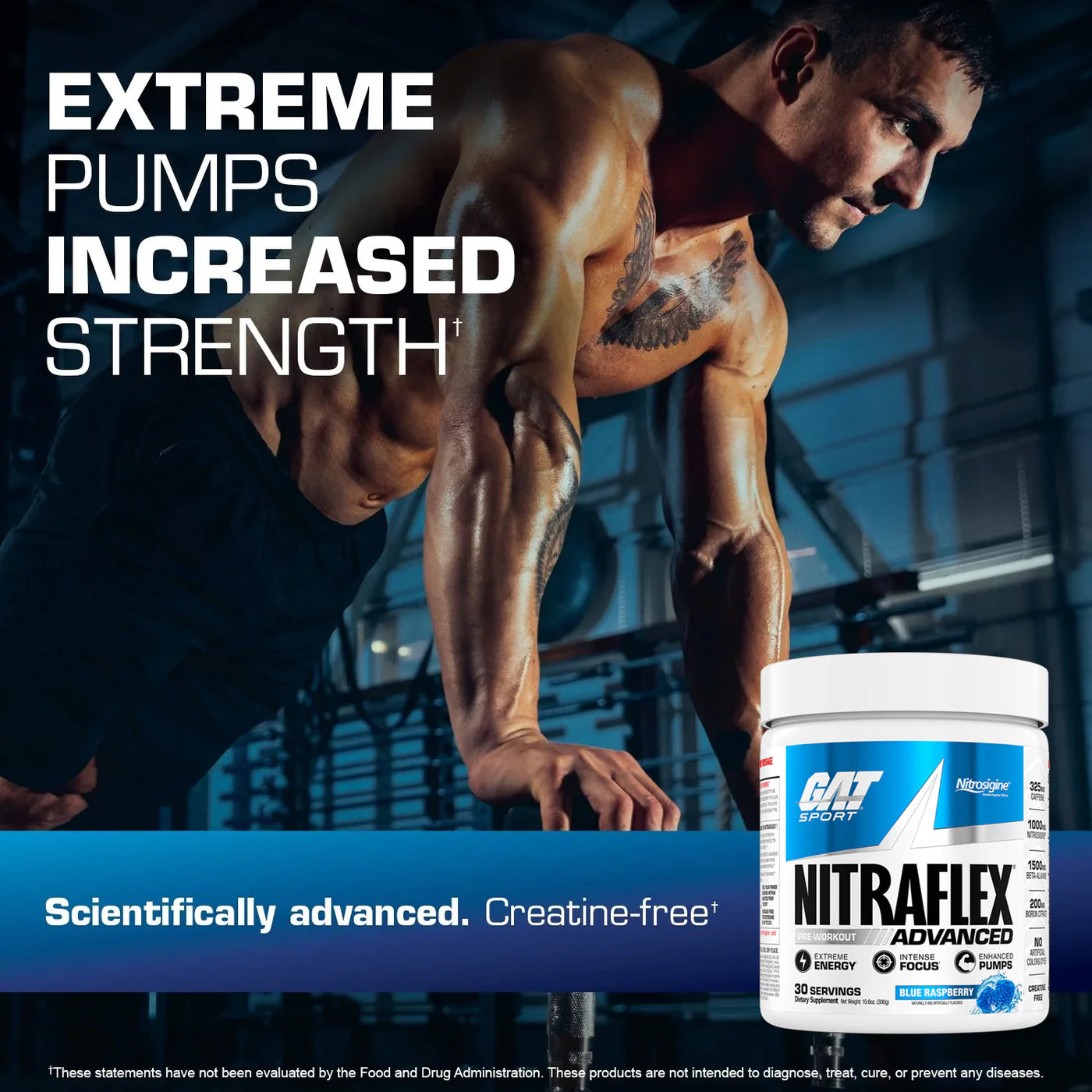 GAT PRE NITRAFLEX ADVANCED 24gram