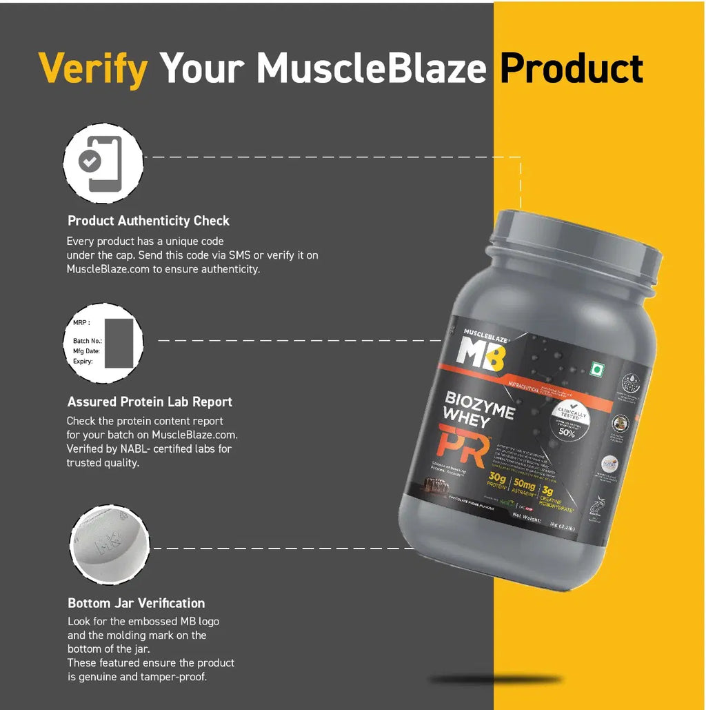 MuscleBlaze Biozyme Whey PR 24gram
