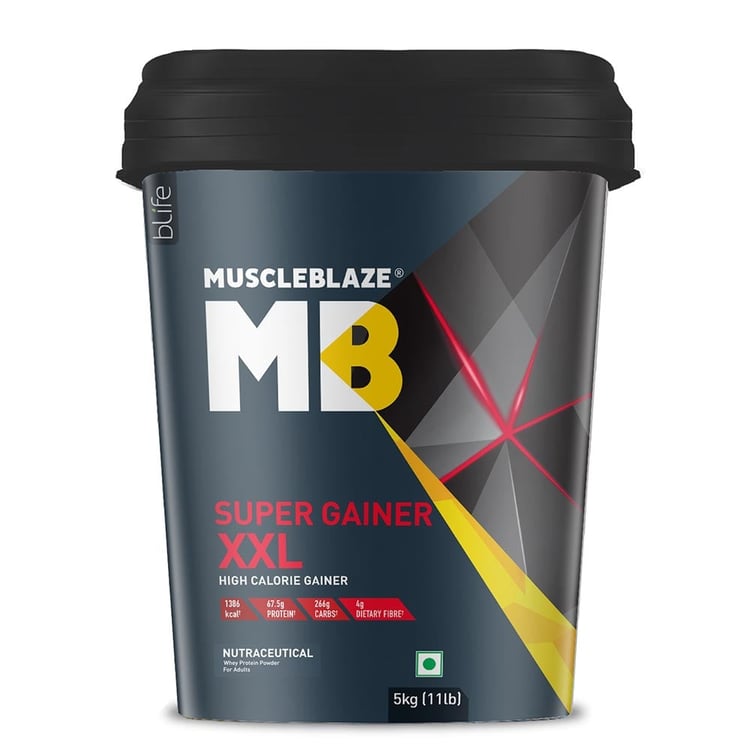 MuscleBlaze Super Gainer XXL Weight Gainer 24gram