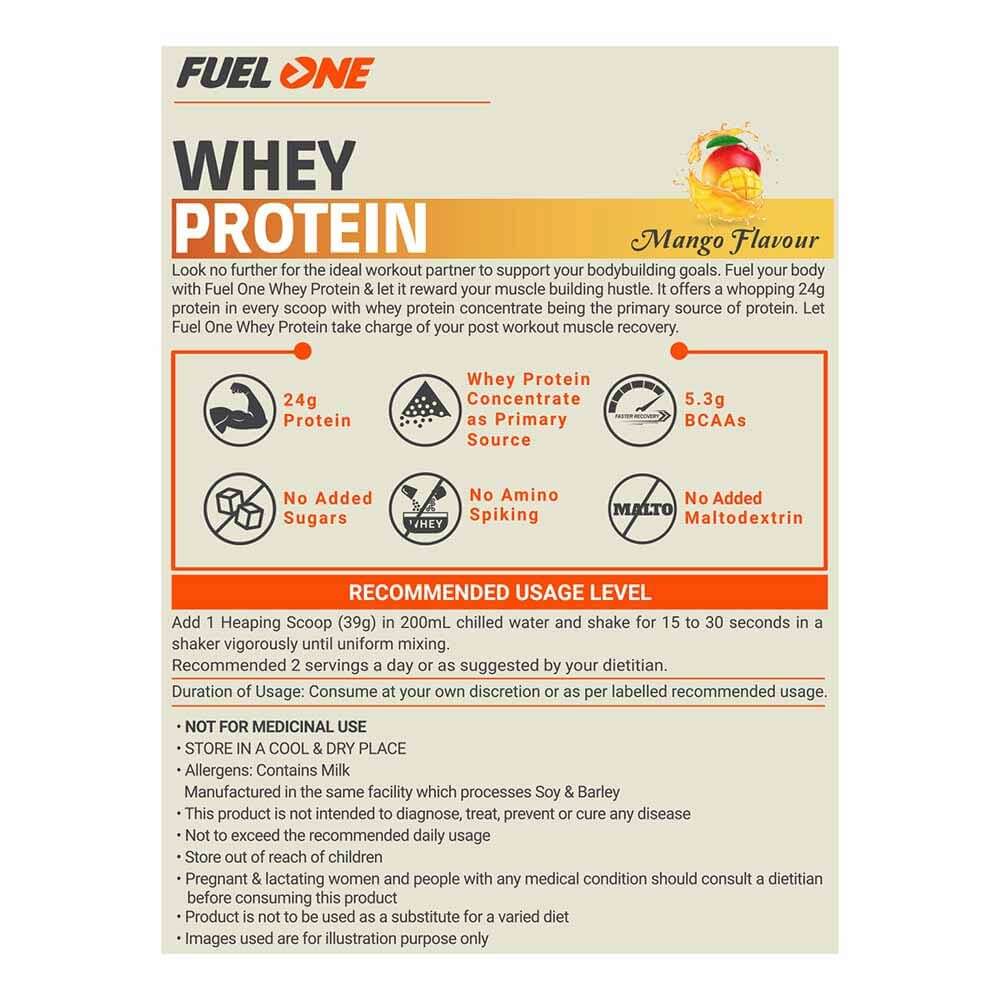 MB Fuel One Whey Protein Powder 24gram