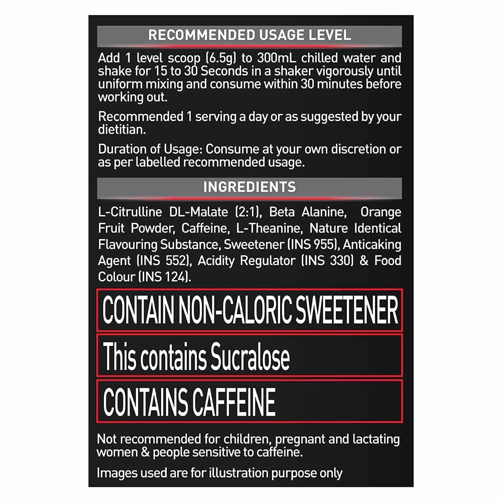MuscleBlaze PRE Workout 200 Xtreme 24gram