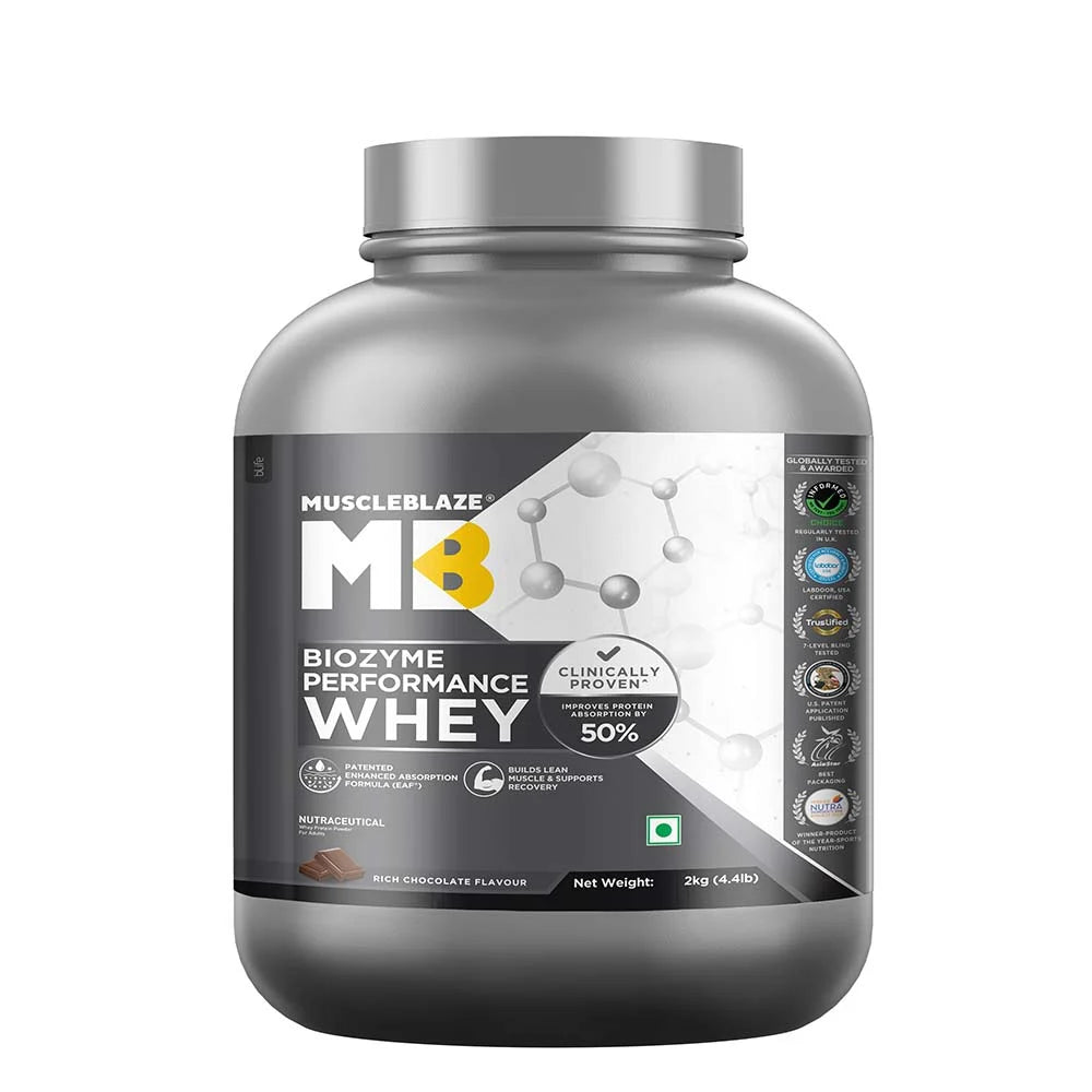 MuscleBlaze Biozyme Performance Whey 24gram