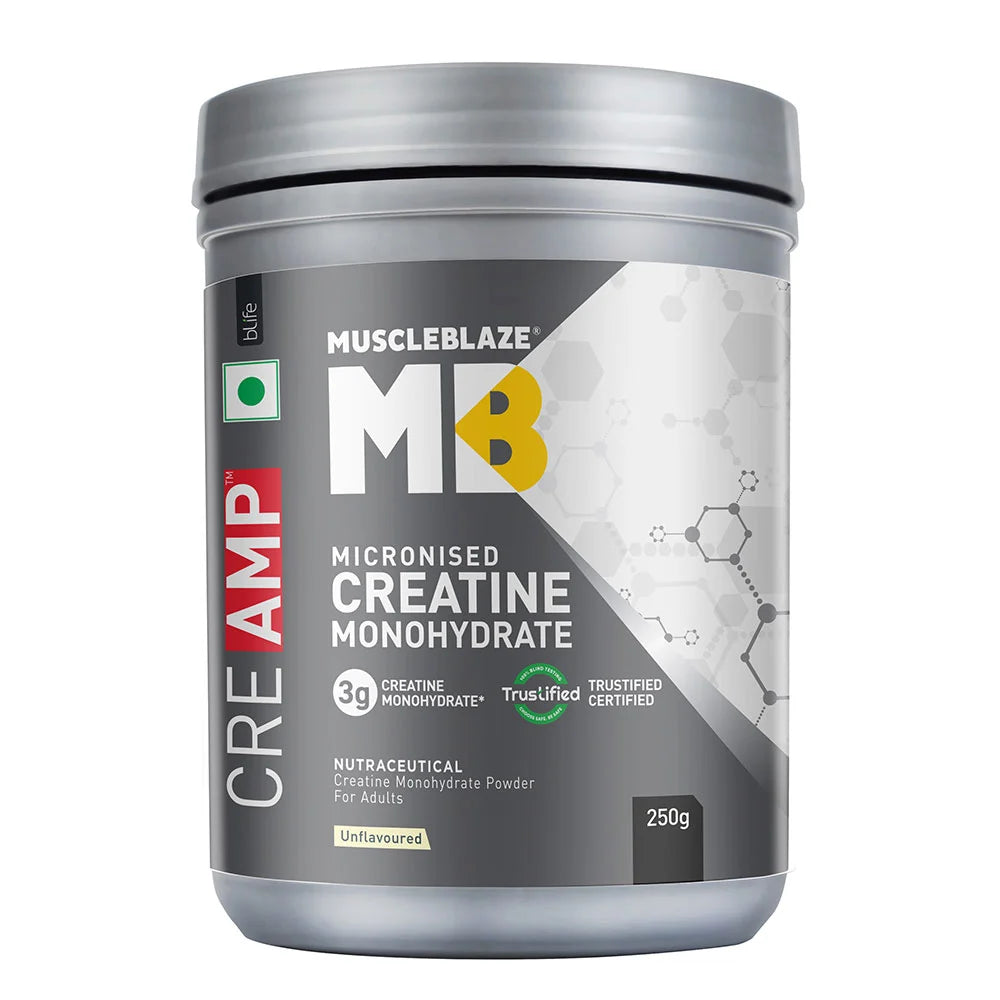 MuscleBlaze Creatine Monohydrate CreAMP 24gram