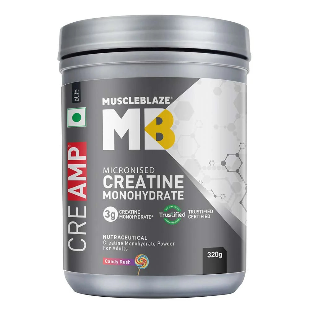 MuscleBlaze Creatine Monohydrate CreAMP 24gram