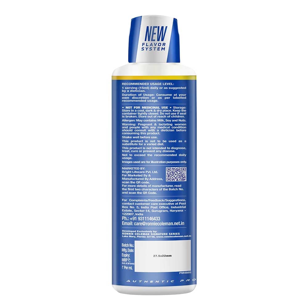 Ronnie Coleman L-Carnitine XS 3000 mg Liquid 24gram
